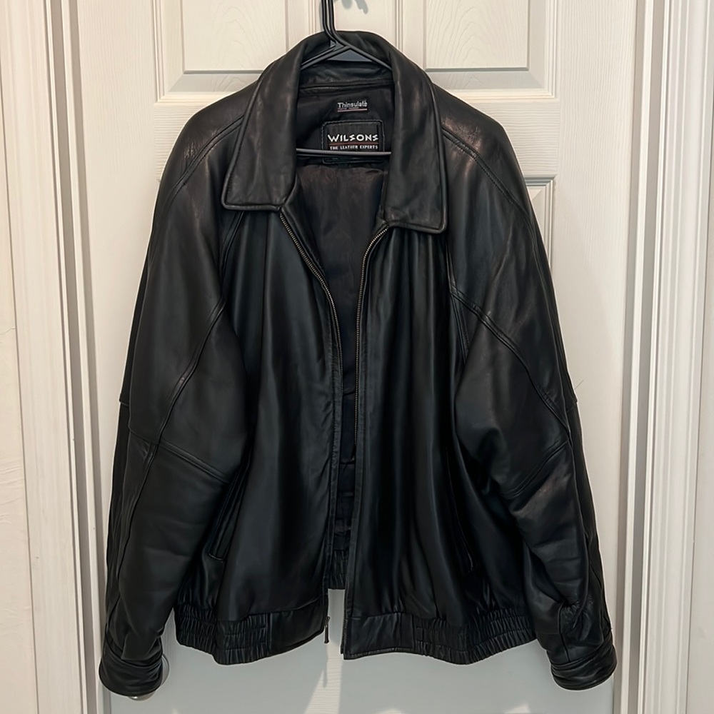 Wilson’s Leather black men’s jacket coat